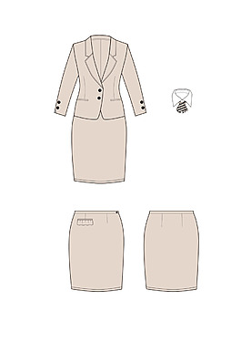 女式职业装 正装 制服