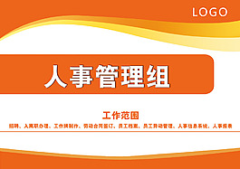 部门工作职能牌