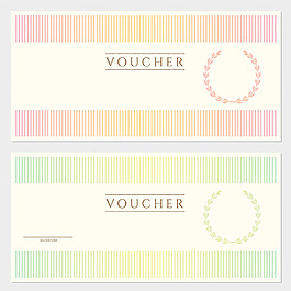 精美贺卡卡片证书矢量素材