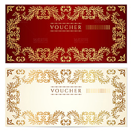 精美贺卡卡片证书矢量素材