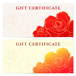 精美贺卡卡片证书矢量素材