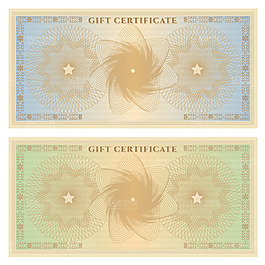 精美贺卡卡片证书矢量素材