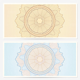 精美贺卡卡片证书矢量素材