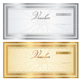 精美贺卡卡片证书矢量素材