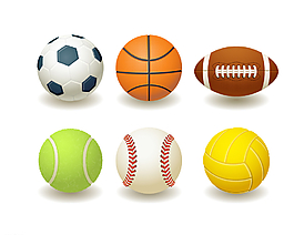 棒球 橄榄球 篮球 排球图片