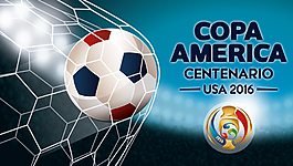 2016美洲杯足球图片