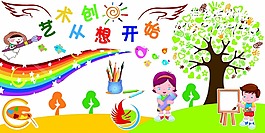 美术文化墙