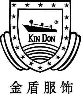 金盾服饰公司 logo