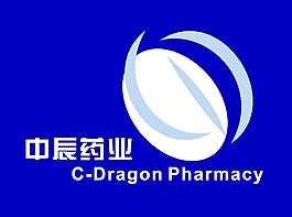 中辰药业logo素材矢量图LOGO设计
