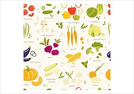 蔬菜矢量图
