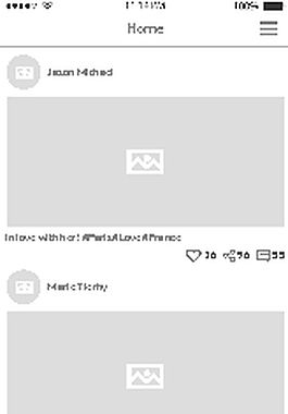 社交平台模板设计