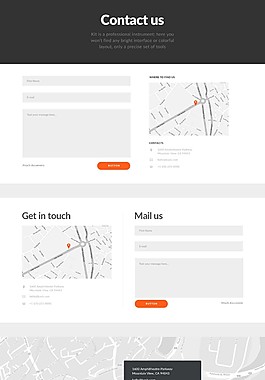 UI网页界面制作模板