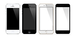 apple 5和6的手机模板