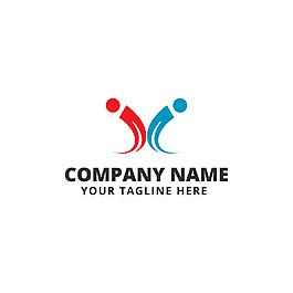 卡通人物logo素材