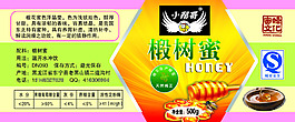 椴树蜜标签贴
