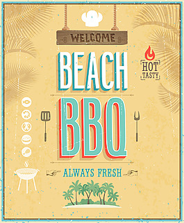 BBQ海报