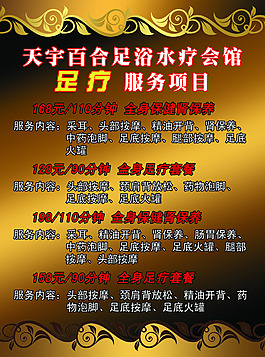 价目表