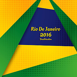 多边形巴西背景素材