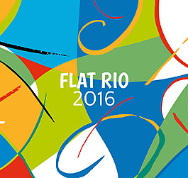 巴西抽象元素背景