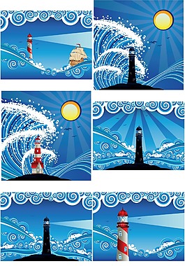 大海和灯塔