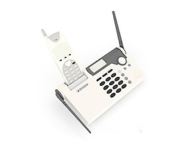 移动电话机3d模型下载