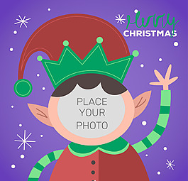 圣诞节卡通人物素材