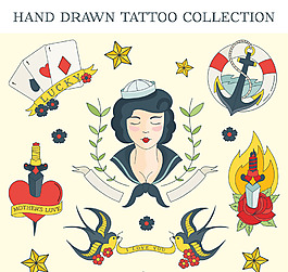 卡通矢量信仰符号