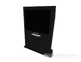 松下电视机3d模型下载