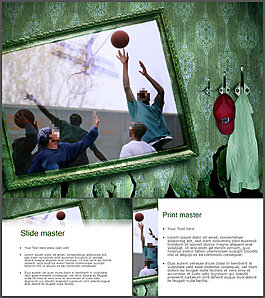 basketball ppt模板