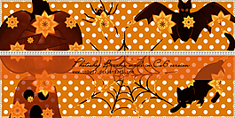 矢量图形卡通万圣节图案photoshop笔刷素材