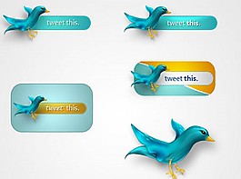 Twitter图标设计