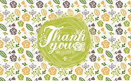 手绘友谊日的花卉背景