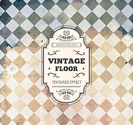 菱形格背景矢量