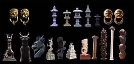 水兽 门兽 石兽 雕刻 雕石