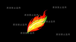 火焰叶子