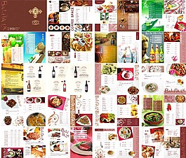 餐厅菜谱设计