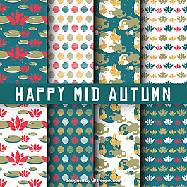 无接缝花纹背景素材