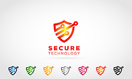时尚个性LOGO图标矢量素材