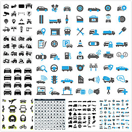 交通工具图标