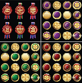 立体金属图标