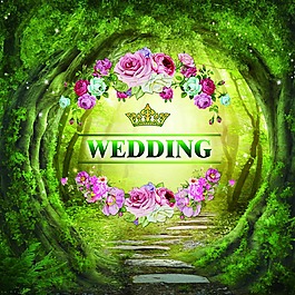 婚礼背景 WEDDING