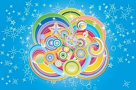 色彩斑斓的复古设计