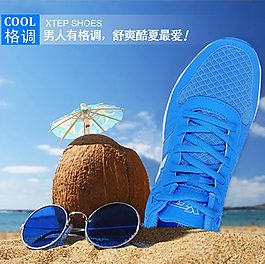 运动 详情页海报