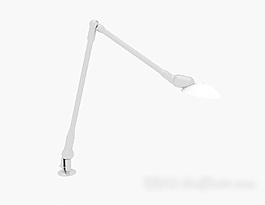 简约办公台灯3d模型下载