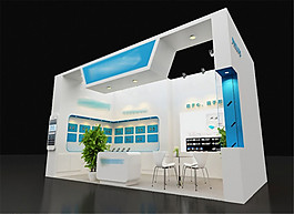 3D展览设计模型