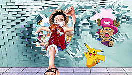 卡通动漫3D素材