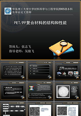 PETPP复合材料的结构和性能本科生论文答辩完整版