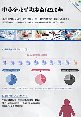 中小企业平均寿命仅2.5年ppt作品欣赏