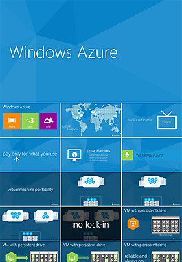 微软官方出品windows8风格动画PPT