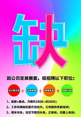 招聘展架